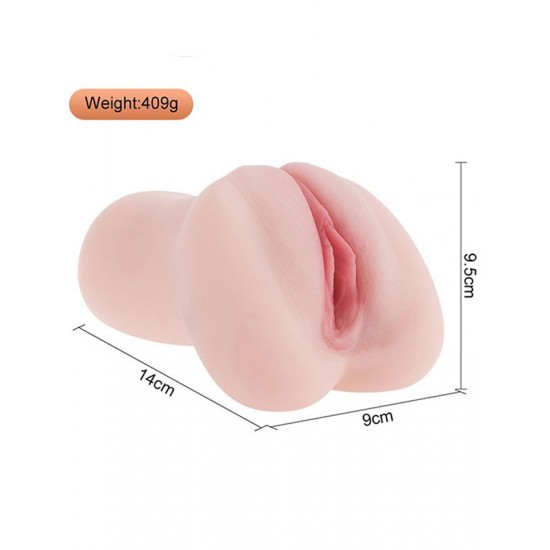 Realistik Gerçekçi Et Dokulu Suni Vajina Mastürbatör